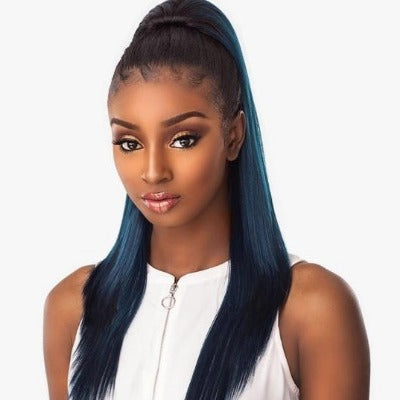 100% SYNTHETIC INSTANT PONY SLEEK STRAIGHT, 24"