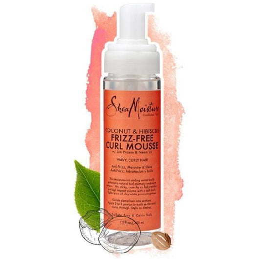 Shea moisture mousse for deals curling heat damaged hair