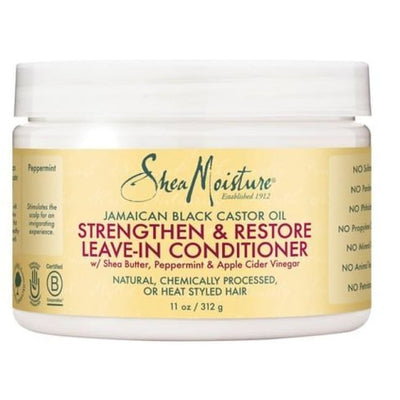 SHEA MOISTURE JAMAICAN BLACK CASTOR OIL STRENGTHEN GROW & RESTORE LEAVE-IN CONDITIONER, 312 G