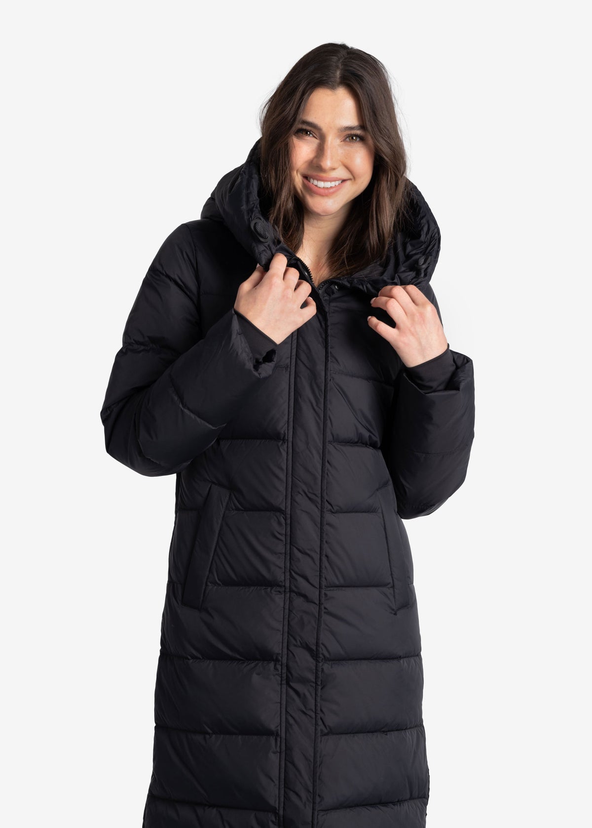 Manteau d'hiver long en duvet Nora, Femmes Vêtements extérieurs