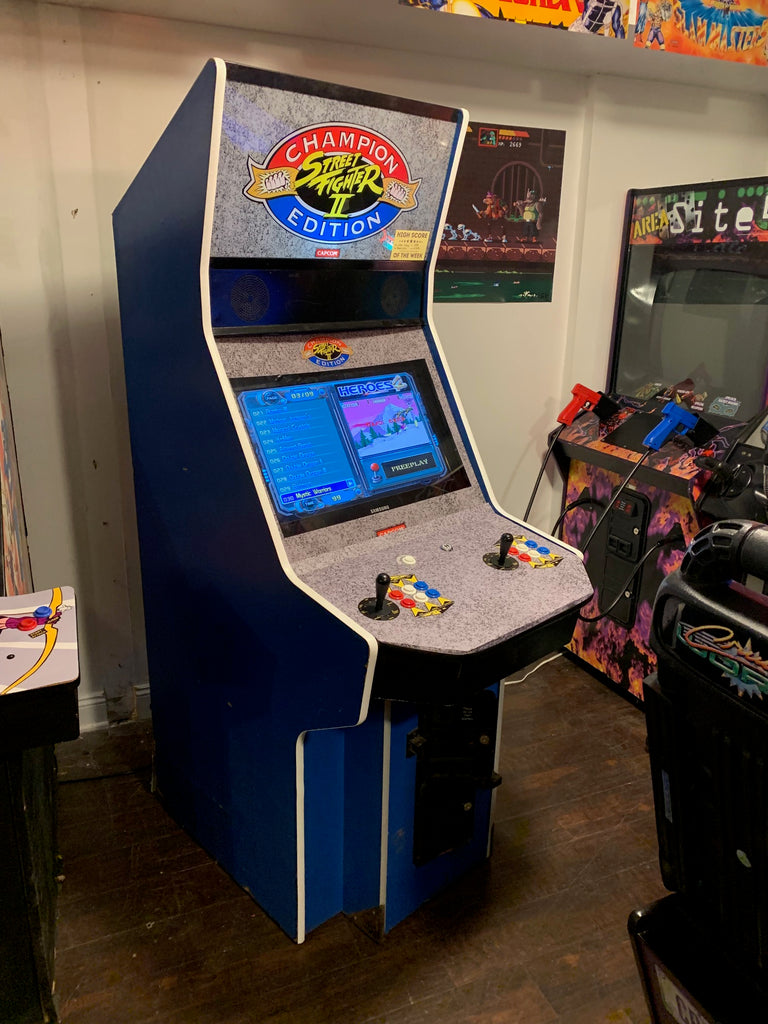 Street Fighter Ii Big Blue Arcade Machine Multicade Cle Social