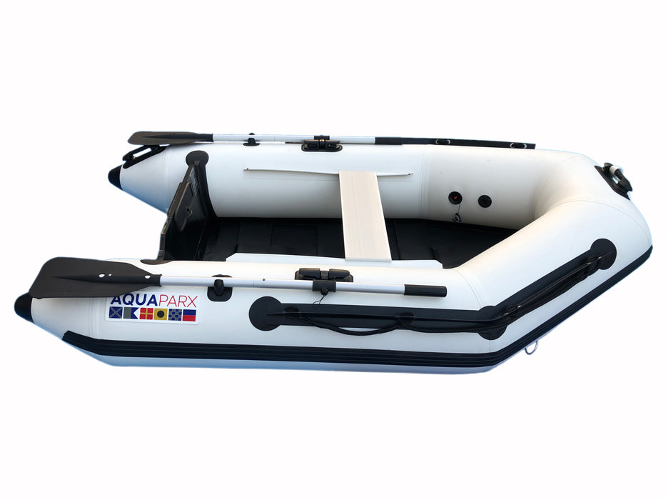 Bont overtuigen Waardig AQUAPARX professionele rubberboot 230PRO MKIII Wit – opblaasboot voor —  AQUAPARX XL