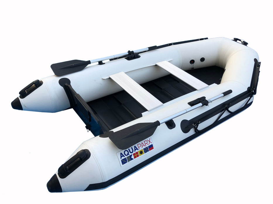 Knooppunt Sportman vergeetachtig Opblaasboot AQUAPARX™ 280PRO MKIII (wit) - inclusief pomp – rubberboot —  AQUAPARX XL