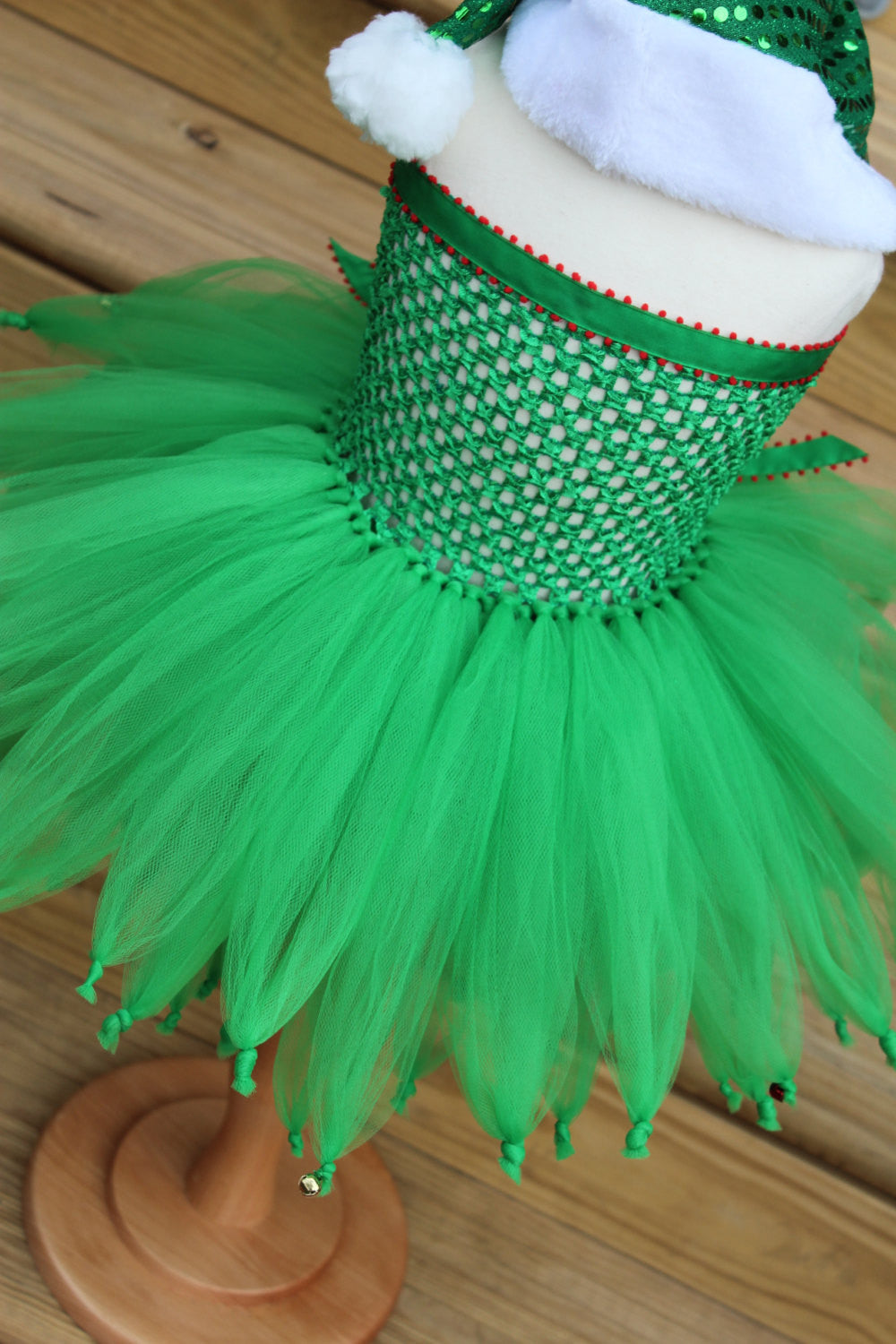 elf tutu dress