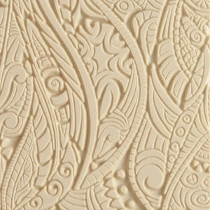Texture Tiles - Tribal Zen Multi-Tangle Embossed - Polymer Clay Superstore