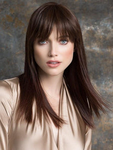 True Human Hair Synthetic Blend Clip In Bangs Mono Base