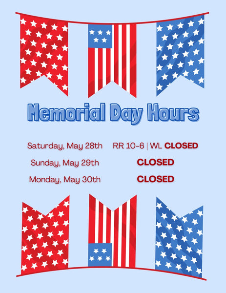 Memorial Day hours 2022