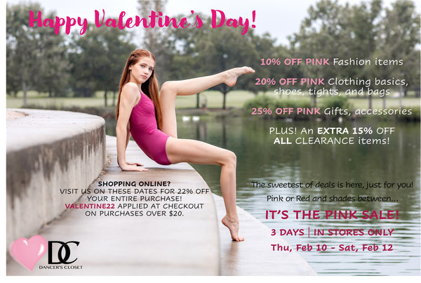 Valentine's PINK Sale