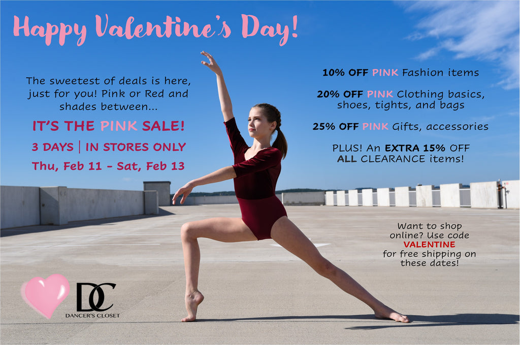 Valentine's Pink Sale