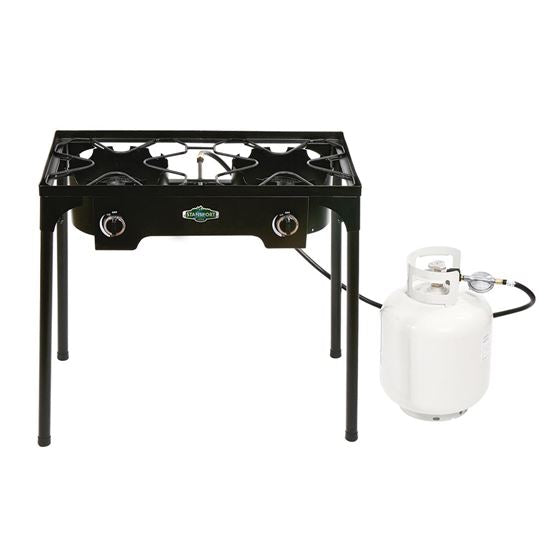 Stansport 30,000 BTU 2-Burner Cast Iron Stove