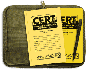 CERT All-Weather Kit: Field Operating Guide, the Forms Book, and All-Weather Pen