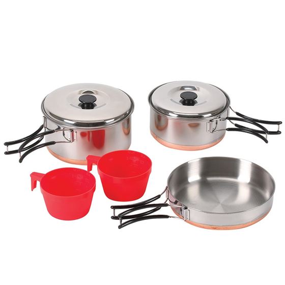 Stansport Solo II Stainless Steel Cook Pot 1 Liter