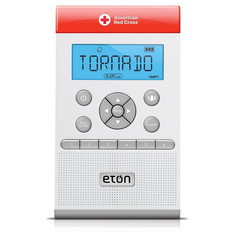 Sangean CL-100 S.A.M.E. Table-Top Weather Hazard Alert with AM / FM-RB