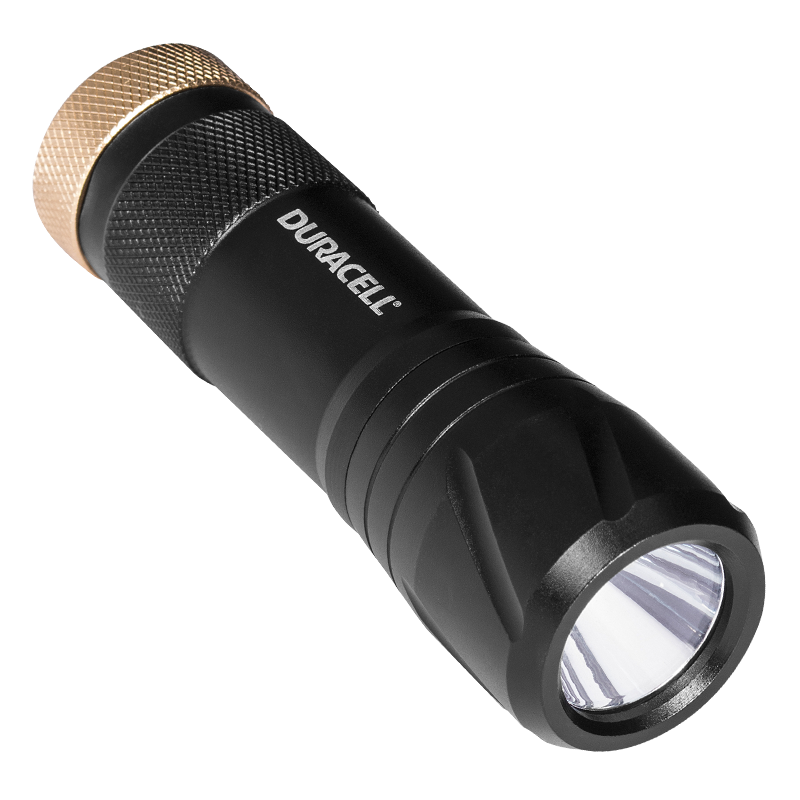 DURACELL 130 Lumen Tough Focus Series LED Flashlight - IPX4 Water Resi