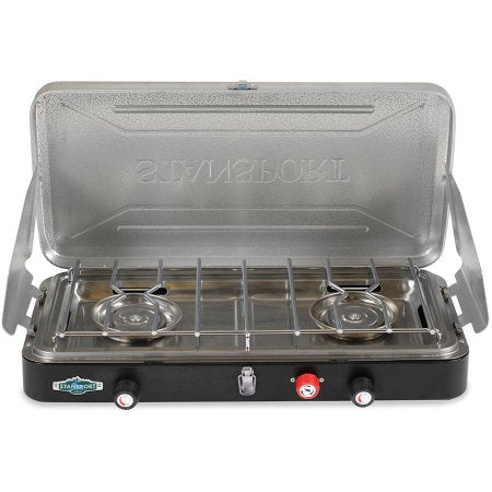 2 Burner Propane Stove With Bulk Tank Hose Edisastersystems