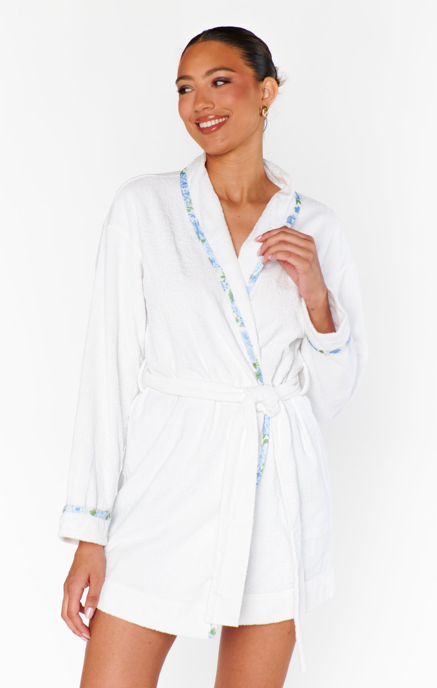 Freshen Up Robe ~ White Terry