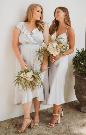 Grey Bridesmaids Dresses – Show Me Your Mumu