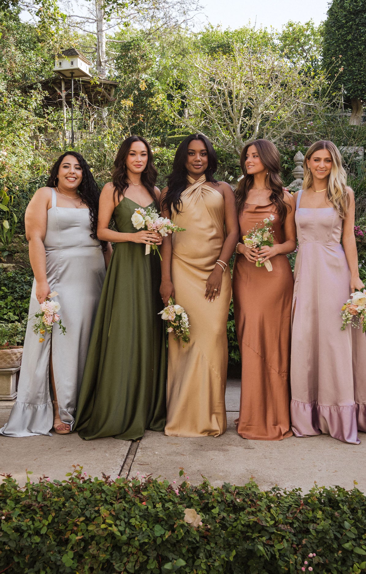 women in bridesmaid dresses