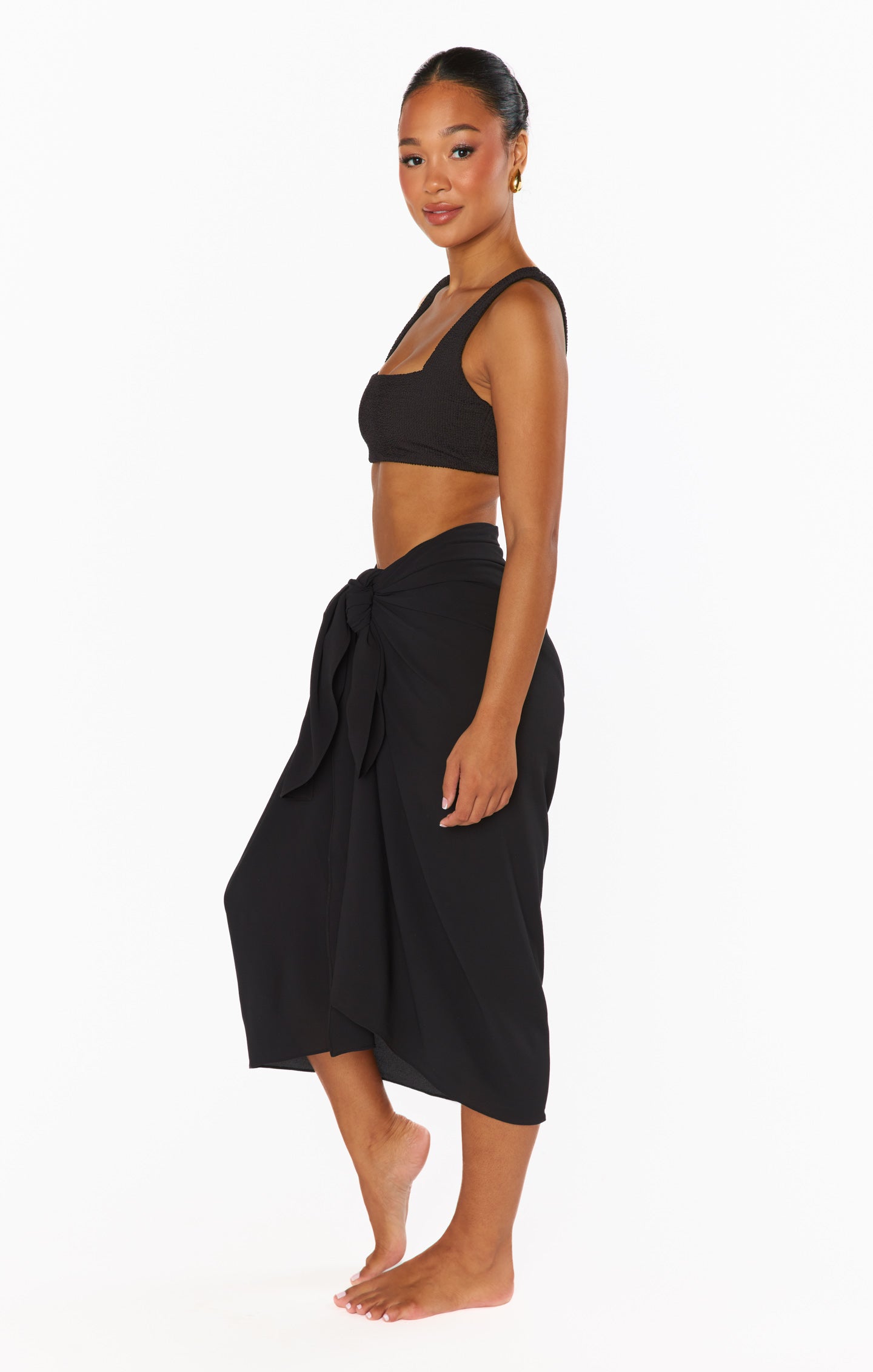 Kiran Sarong ~ Black