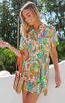 Linen Shift Pocketed Dress With a Sash by Show Me Your Mumu