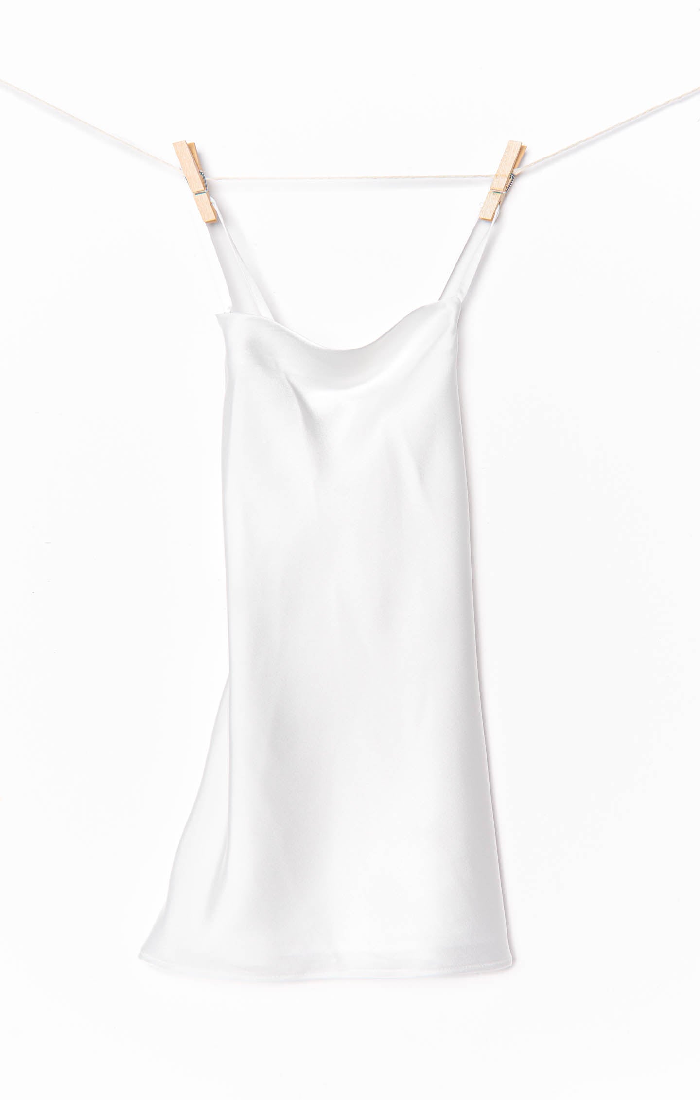 Little Verona Dress ~ Ivory Luxe Satin