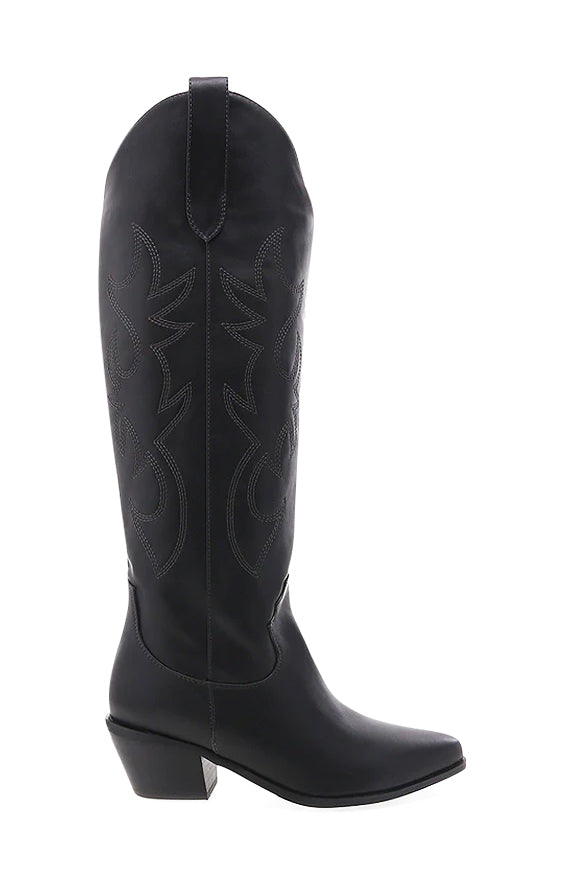 Billini Urson Wide Calf Boot ~ Black