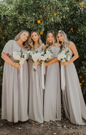 Grey Bridesmaids Dresses – Show Me Your Mumu