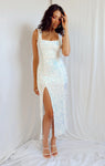 Sequined Slit Fitted Dress by Show Me Your Mumu