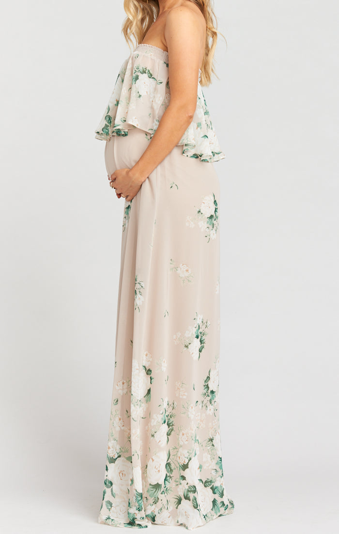 Hacienda Maxi Dress ~ Bouquet Toss