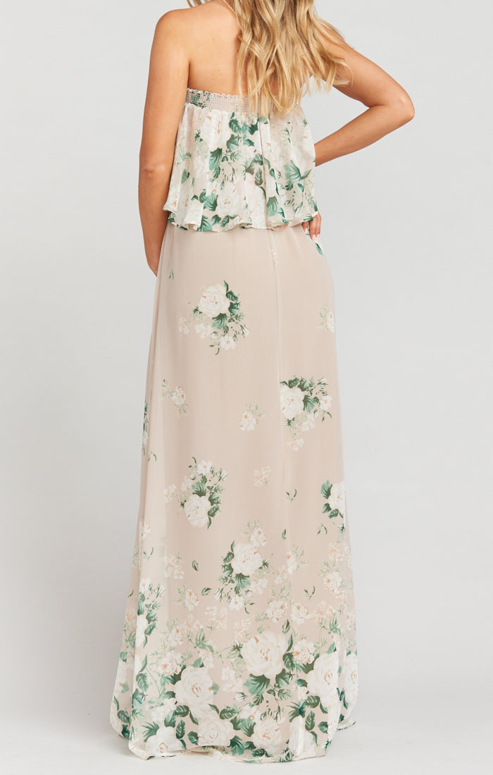 Hacienda Maxi Dress ~ Bouquet Toss