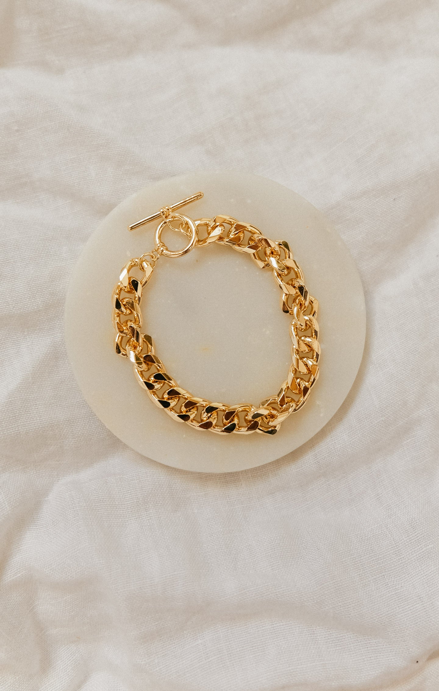 Harlie Chain Bracelet ~ Gold