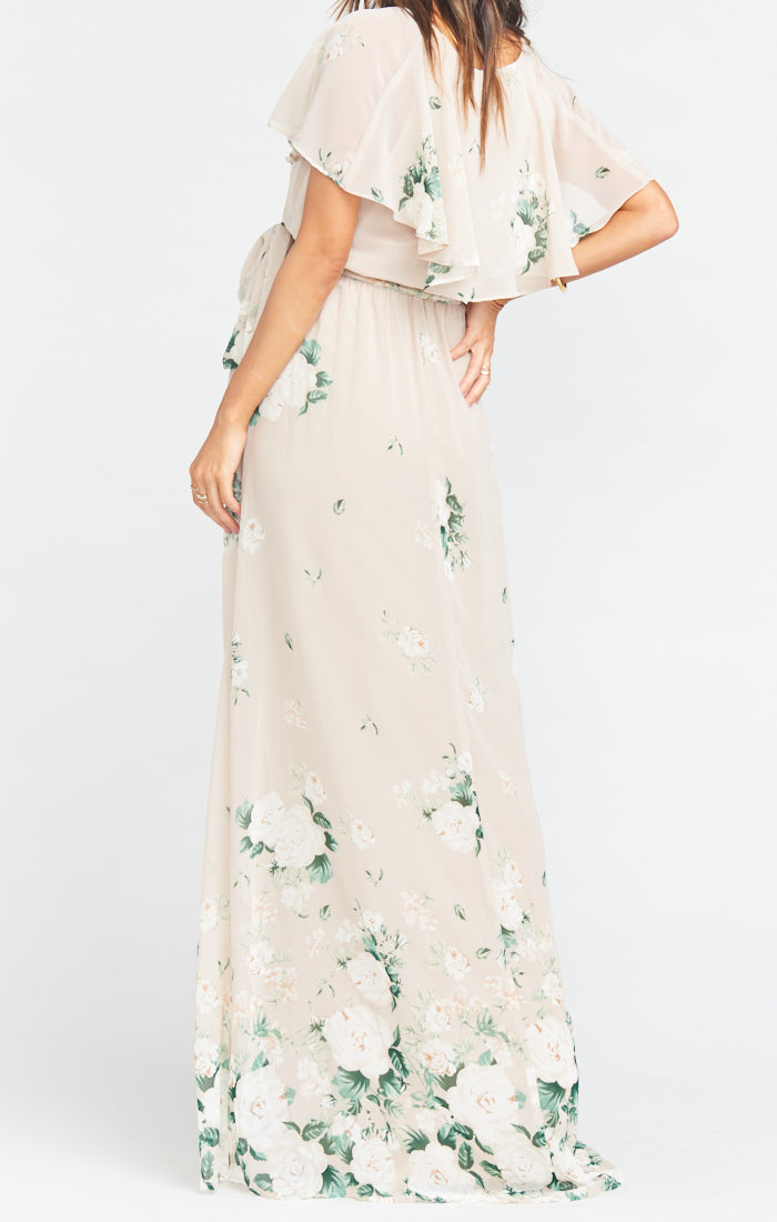 Audrey Maxi Dress ~ Bouquet Toss