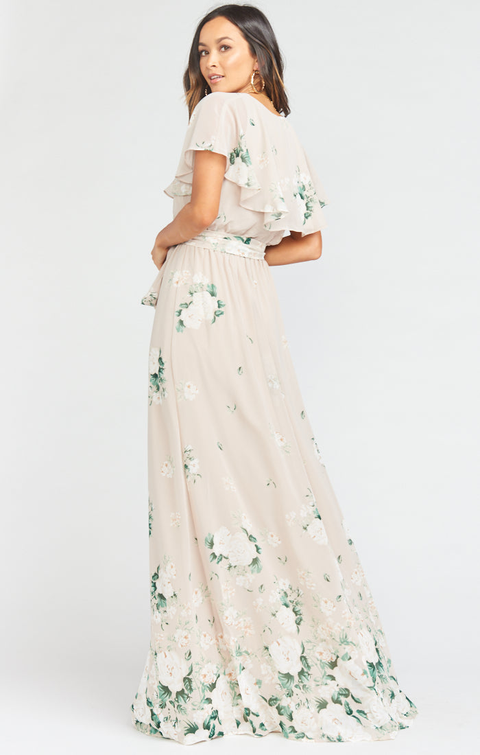 Audrey Maxi Dress ~ Bouquet Toss