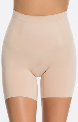 SPANX OnCore High-Waisted Mid-Thigh Short ~ Soft Nude – Show Me Your Mumu