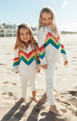 Pismo Sweater ~ Sunrise Stripe Knit – Show Me Your Mumu