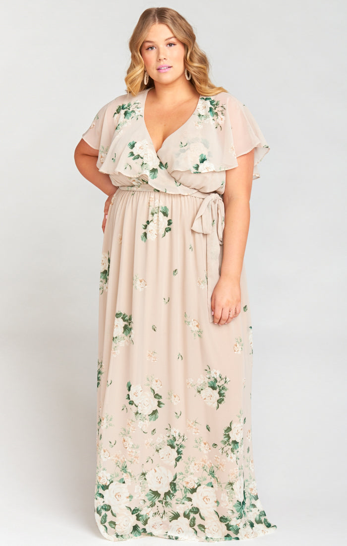 Audrey Maxi Dress ~ Bouquet Toss