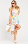 Tiered Summer Square Neck Dress With Ruffles