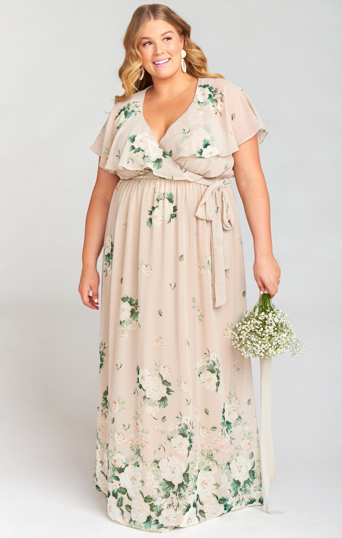 Audrey Maxi Dress ~ Bouquet Toss