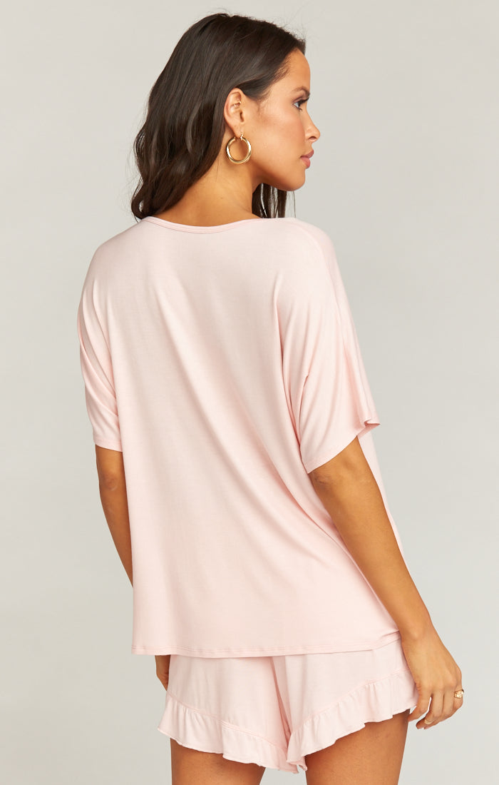 Benji Tunic Sleep Set ~ Bridesmaid Pink