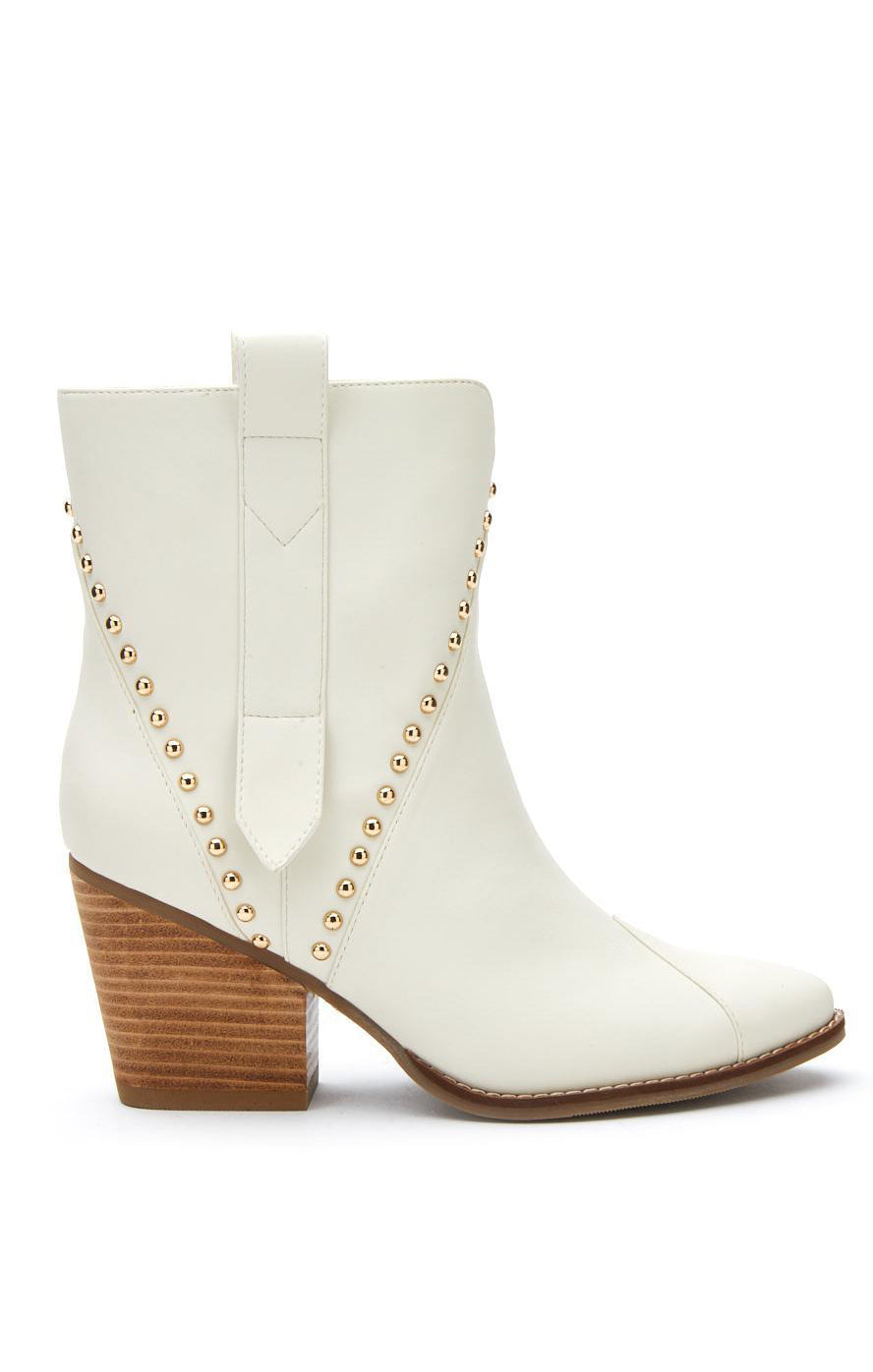 Matisse Ace Western Boot ~ Bone