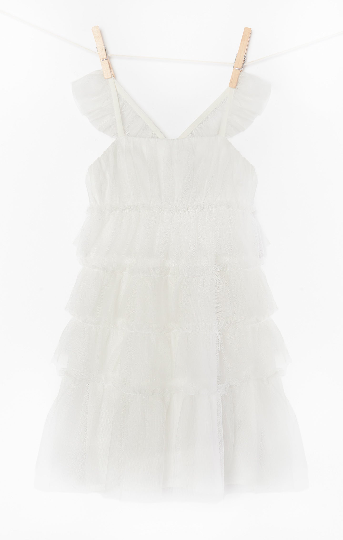 Little Fairytale Dress ~ White Tulle