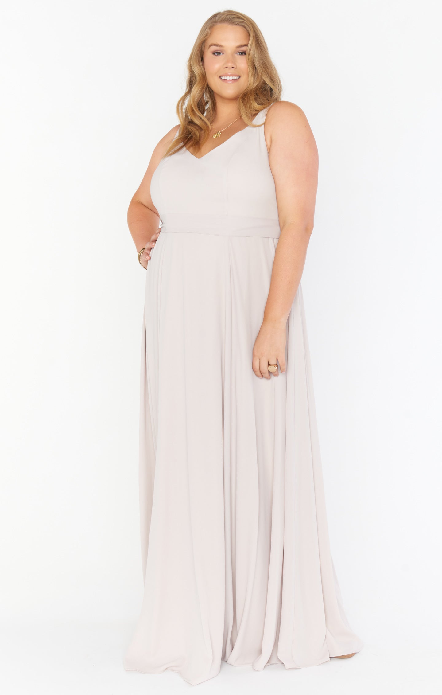 Jenn Maxi Dress ~ Show Me the Ring Crisp