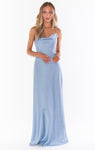 Satin Cowl Neck Bridesmaid Dress by Show Me Your Mumu