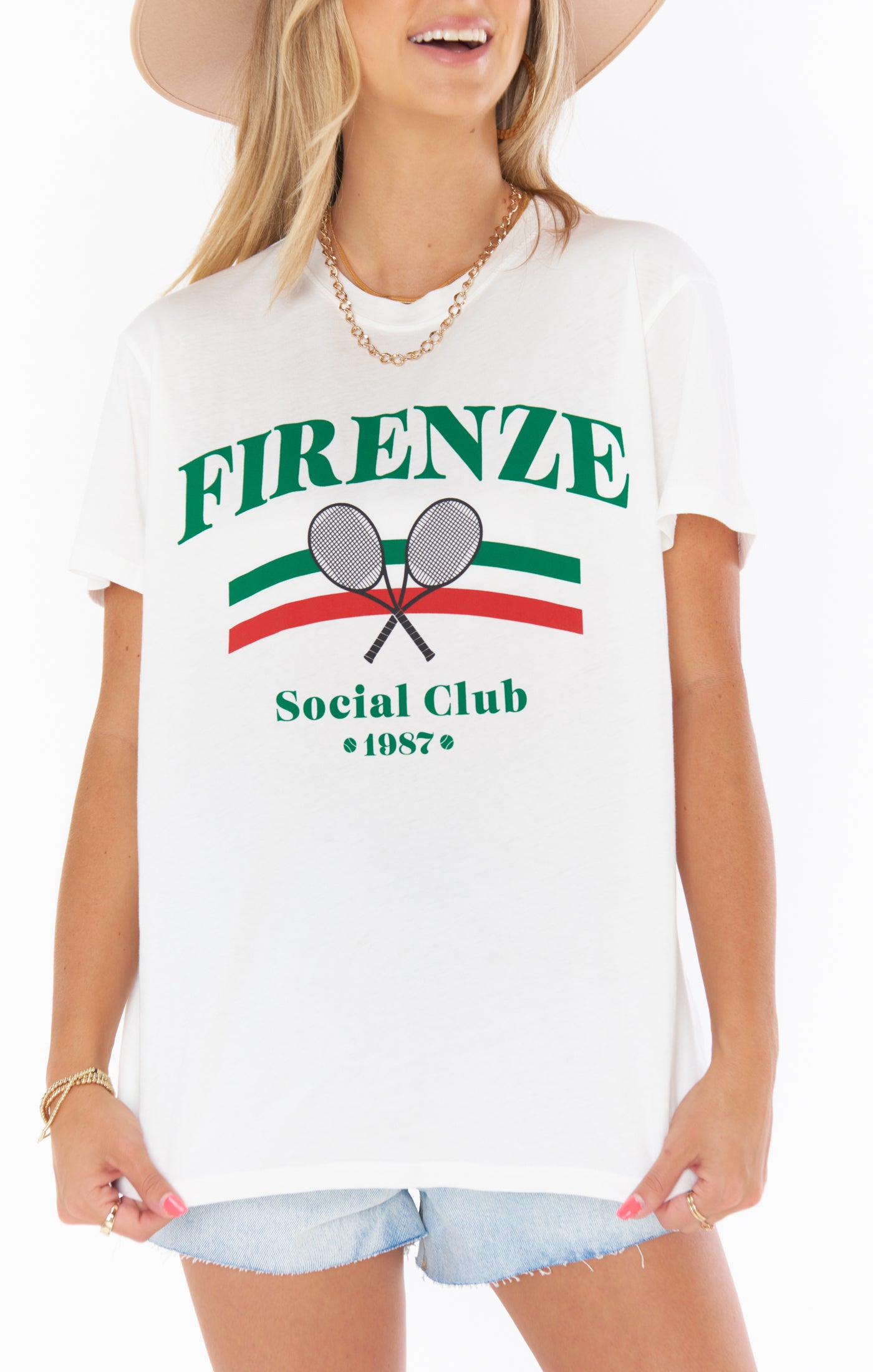 Italy Tee ~ Firenze Social Club Graphic