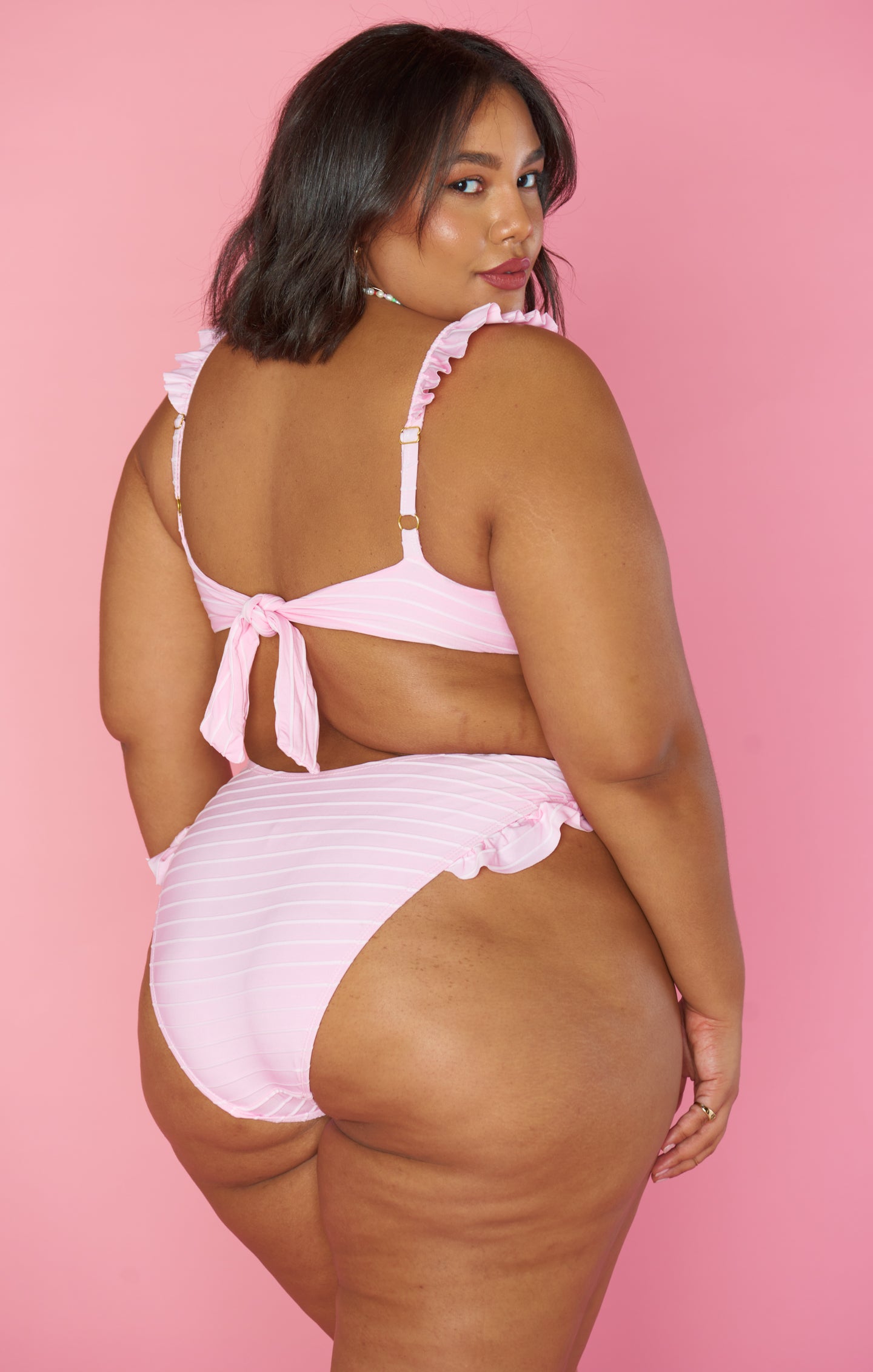 Bella Bottom ~ Frenchie Pink Rib