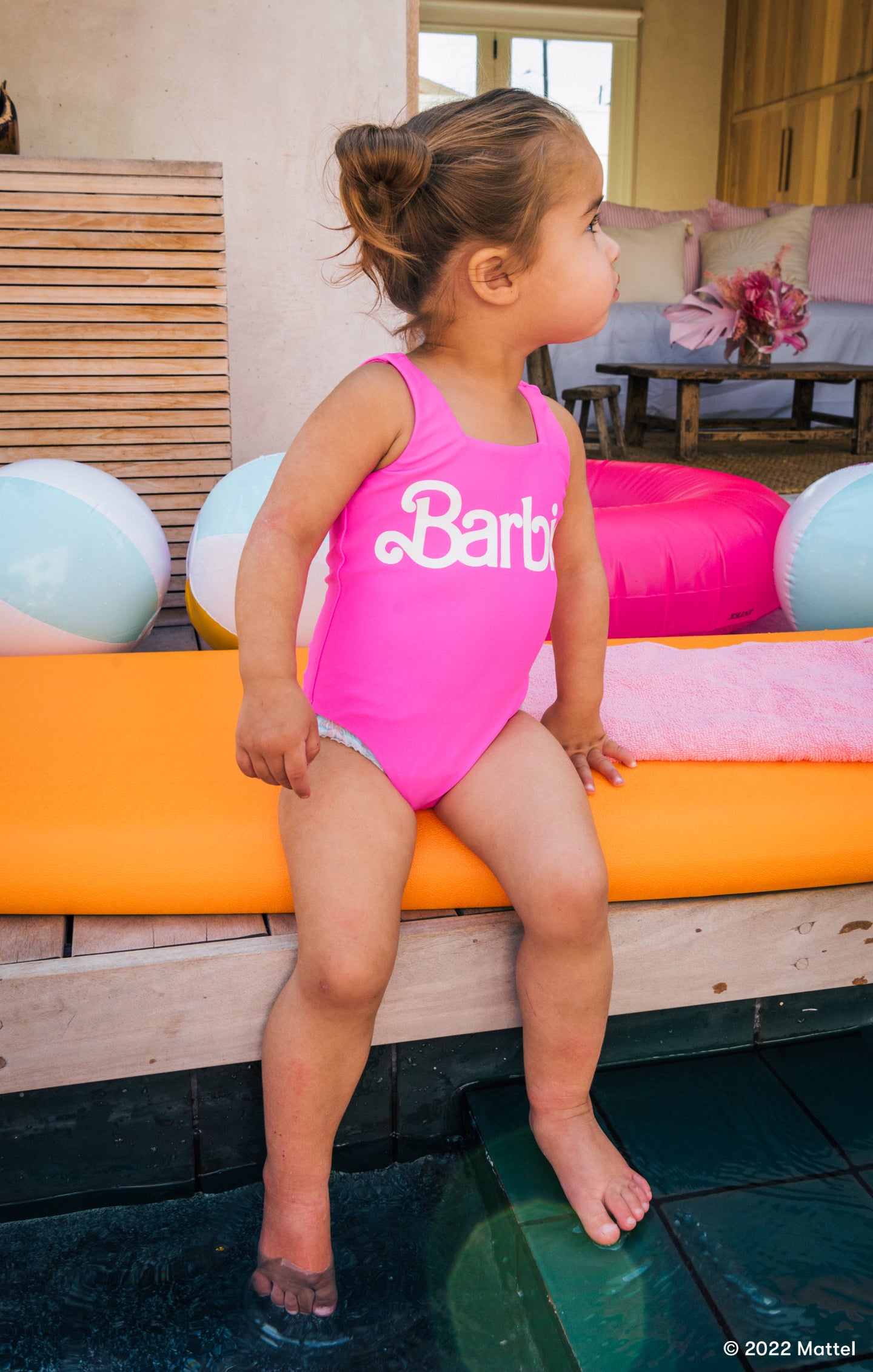 Lil Barbie™ Babe One Piece ~ Malibu Pink