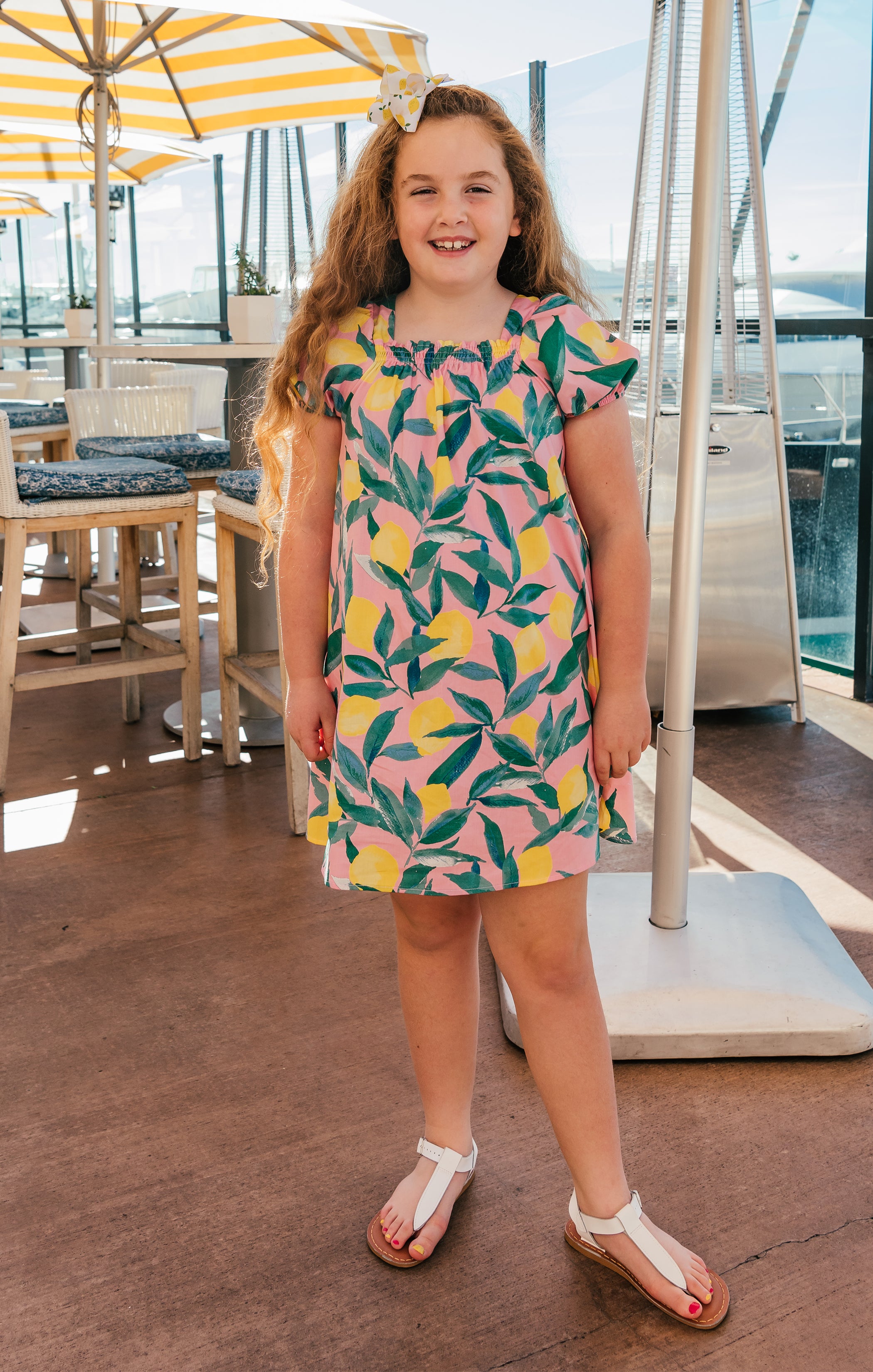 Little Delight Dress ~ Pink Lemon Tart