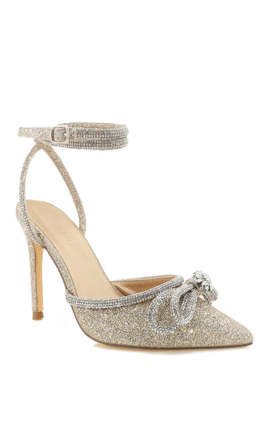 Billini Elope Heel ~ Gold Glitter – Show Me Your Mumu