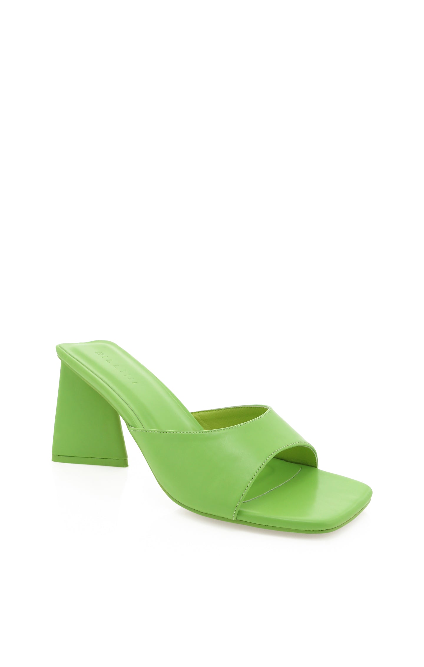 Billini Gracen Block Heel ~ Lime