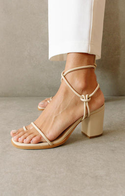 Diverse Style Crossover Ankle Strap Heel